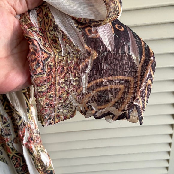 Summer Unity World Wear Batik Print Dress, XL - Picture 3 of 7